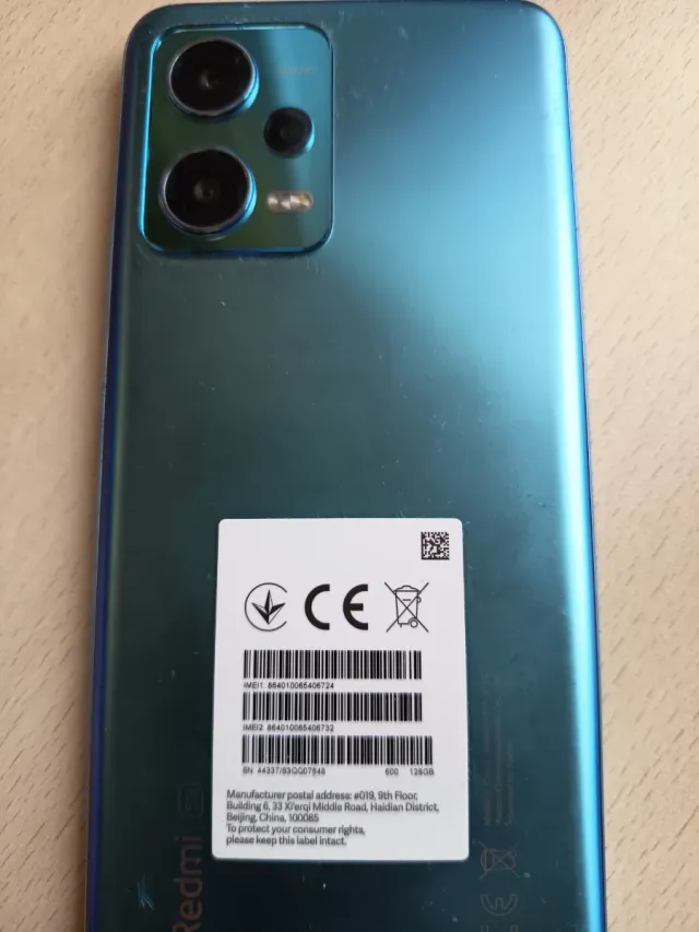 Xiaomi Redmi Note 12 5G Verde