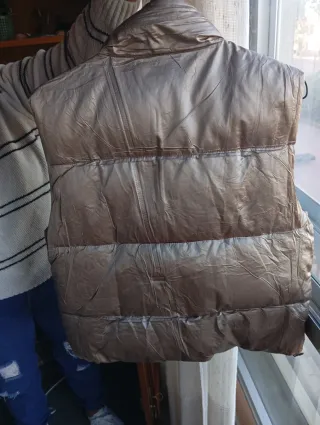 Chaleco Cantarana Mujer Marrón Dorado