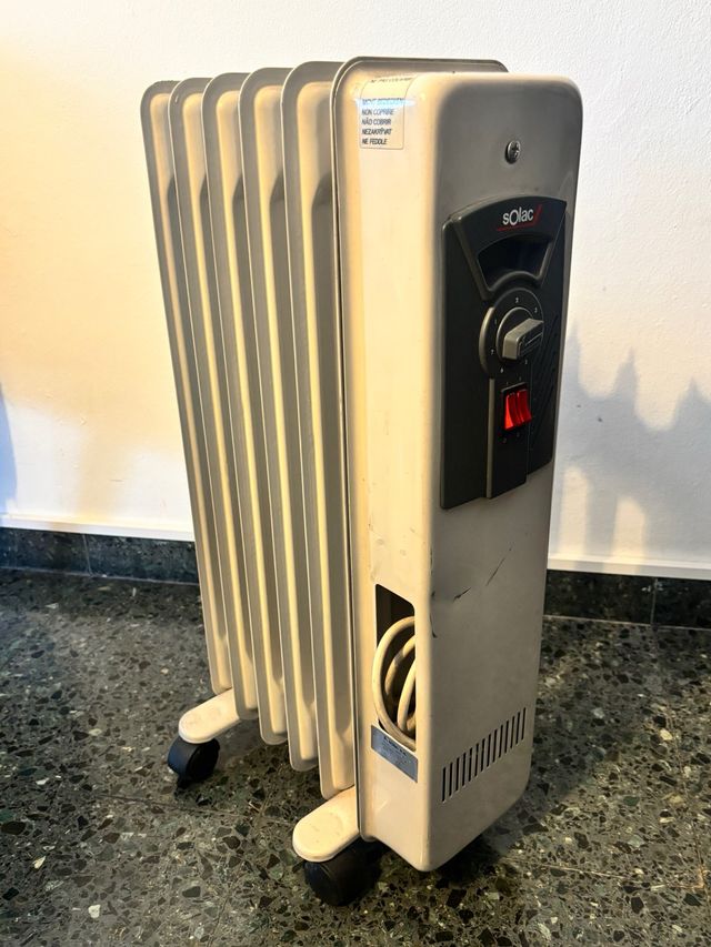 Radiador Eléctrico Solac Beige