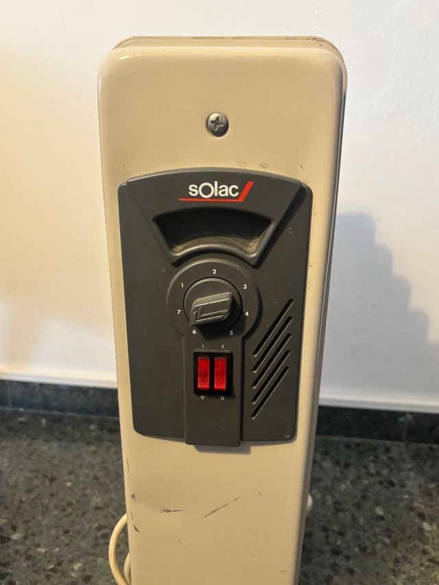 Radiador Eléctrico Solac Beige