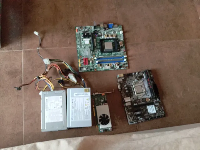 Placa base MSI y componentes PC