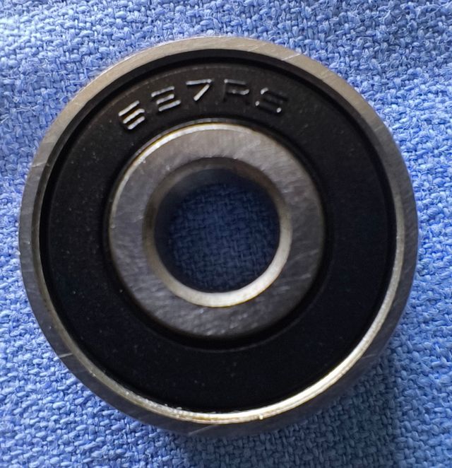 20 Rodamientos 627 2RS para patines artísticos etc