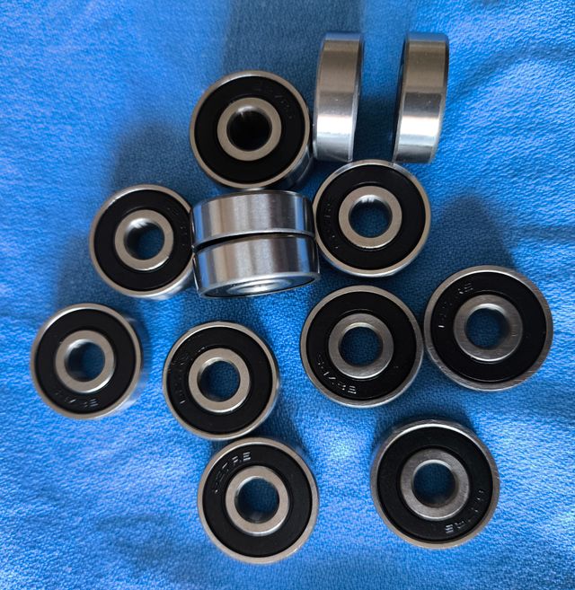 20 Rodamientos 627 2RS para patines artísticos etc