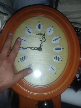 Reloj de pared Sars madera