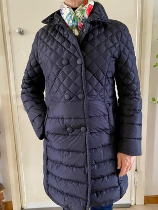 Cappotto Marina Yachting piuma blu