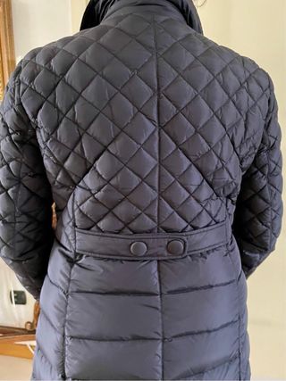 Cappotto Marina Yachting piuma blu