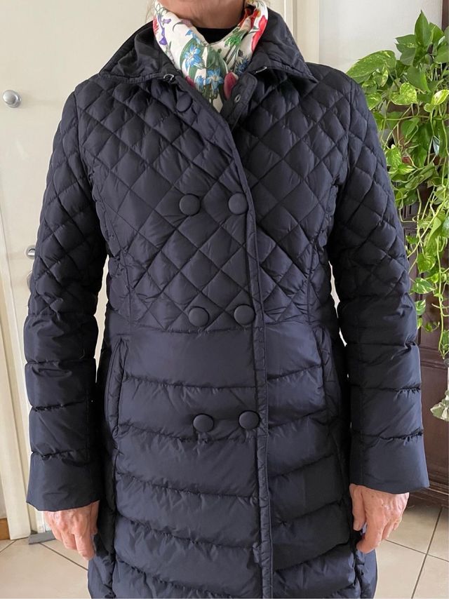 Cappotto Marina Yachting piuma blu