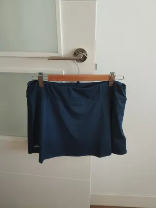 Falda pantalón pádel mujer azul