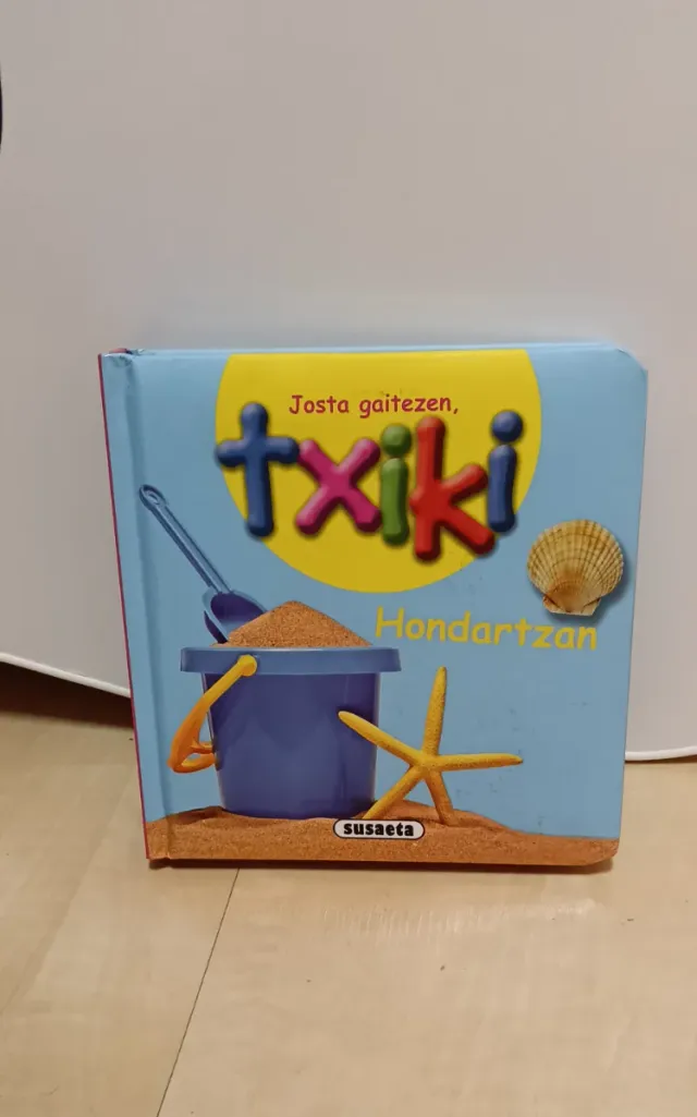 Libro infantil euskera primeras palabras