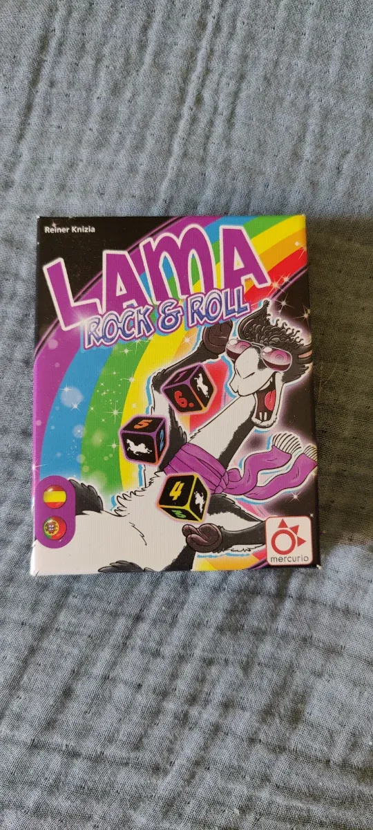 Juego de cartas Llama Rock and Roll