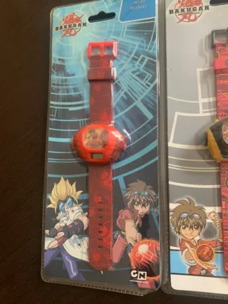 Lote 3 Relojes Bakugan