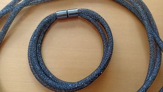 Conjunto Collar y Pulsera Cordón Imanes