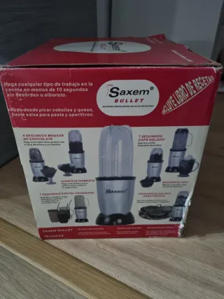 Batidora Saxem Bullet 17 Piezas