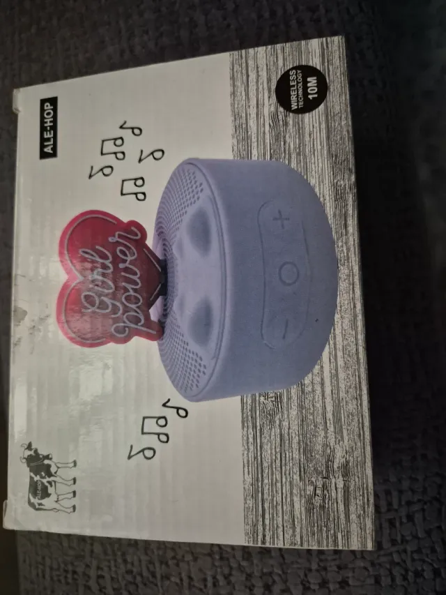 Altavoz Bluetooth Ale-Hop Rosa y Azul