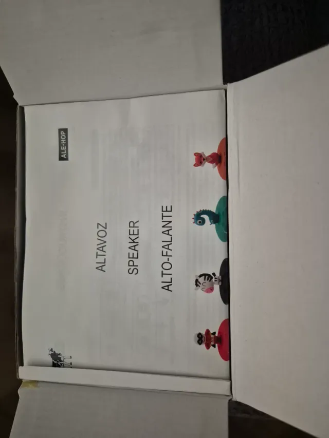 Altavoz Bluetooth Ale-Hop Rosa y Azul