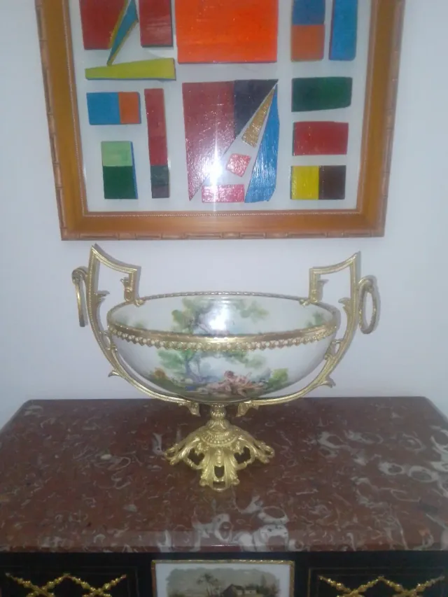 Centro de mesa antiguo 