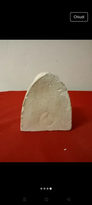 Scultura Madonna Artigianale Gesso