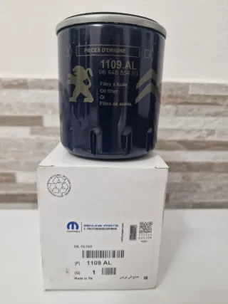Filtro Olio Opel Citroen Peugeot 1109.AL 964488548