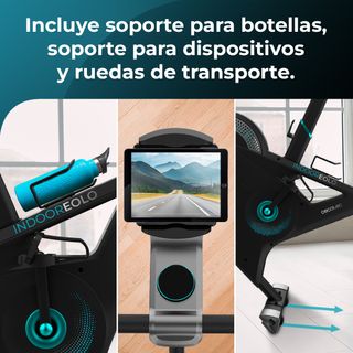 Bicicleta Estática DrumFit Indoor Eolo