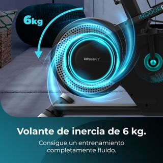 Bicicleta Estática DrumFit Indoor Eolo