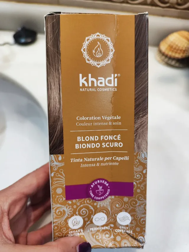 Tinte Khadi Rubio Oscuro Vegetal