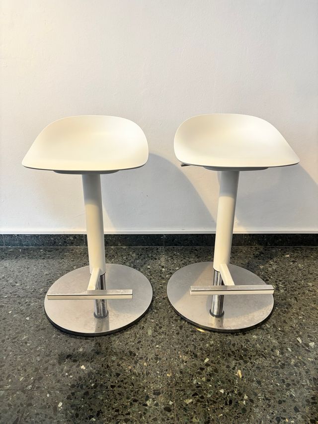 conjunto 2 Taburetes Ikea Blancos