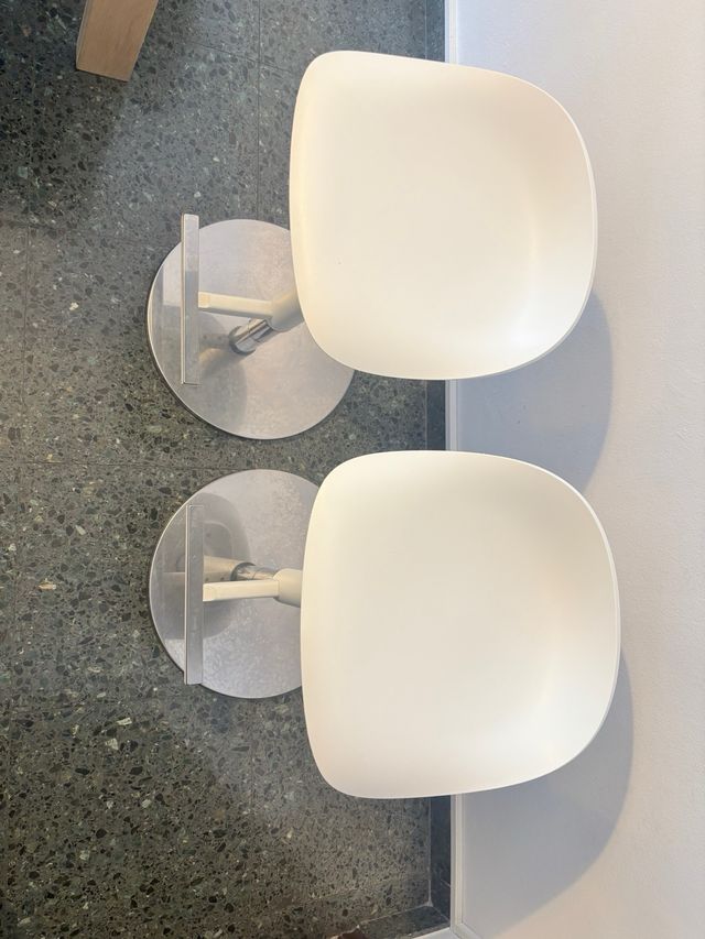 conjunto 2 Taburetes Ikea Blancos