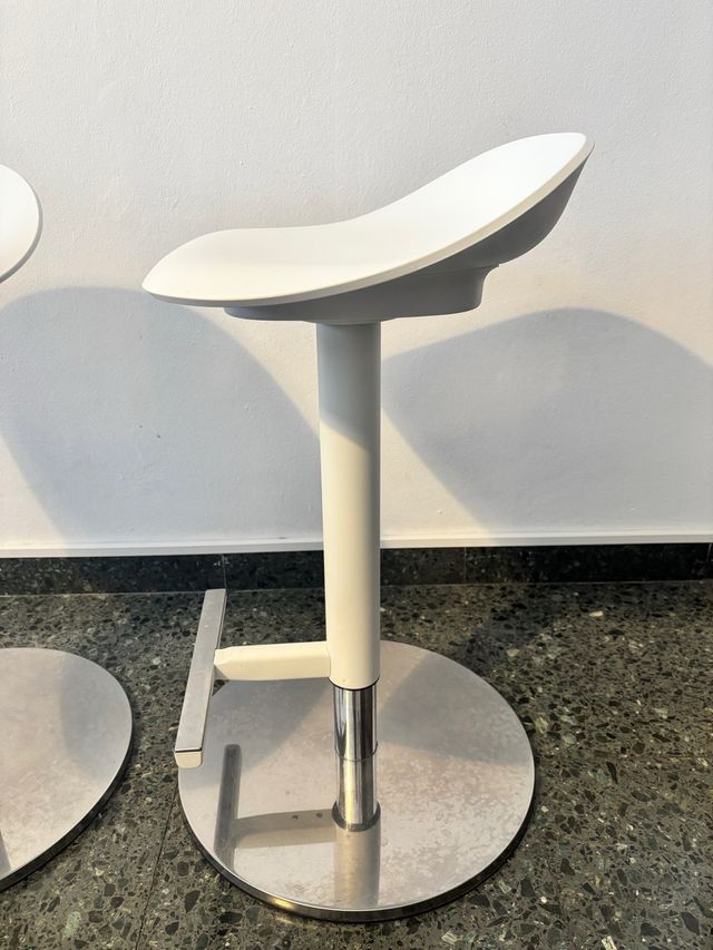 conjunto 2 Taburetes Ikea Blancos