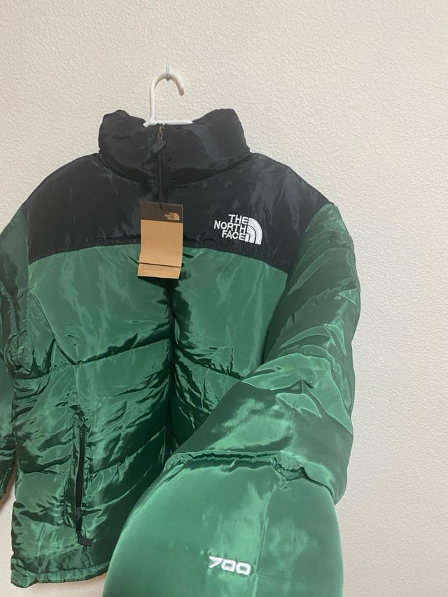 The North Face Chaquetón Verde y Negro