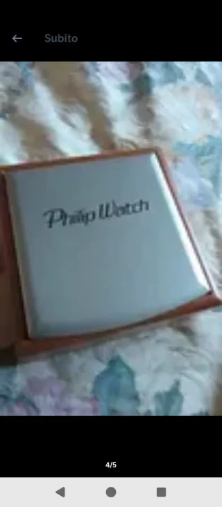 Scatola Trussardi,Rado, Hamilton e P.W. per orolog