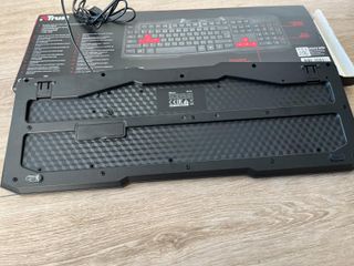 Teclado Gaming Trust Ziva Negro/Rojo