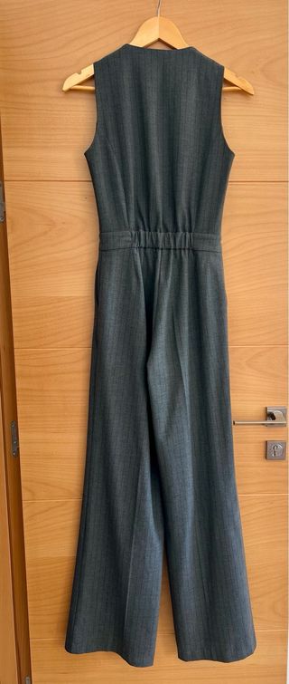 Morgan Mono Raya Diplomática Gris Talla 34