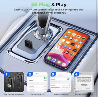 Adaptador Coche CarPlay Amdroid auto