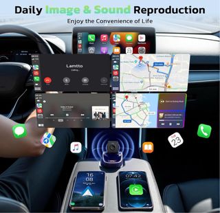 Adaptador Coche CarPlay Amdroid auto