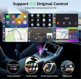 Adaptador Coche CarPlay Amdroid auto