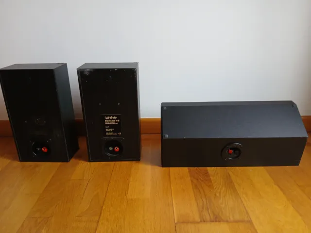 Altavoces Infinity Negros