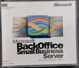 Microsoft BackOffice Small Business Server