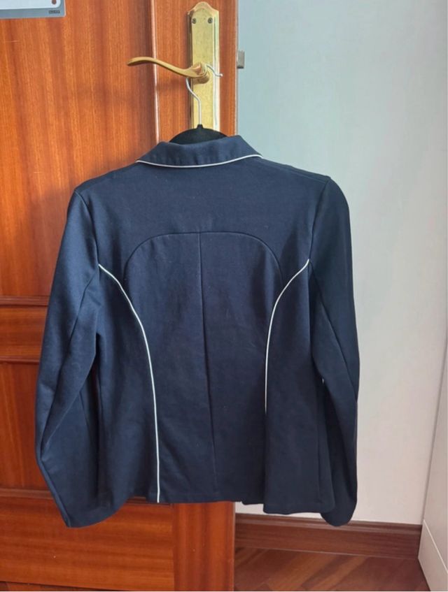 Americana concurso azul marino, talla 38