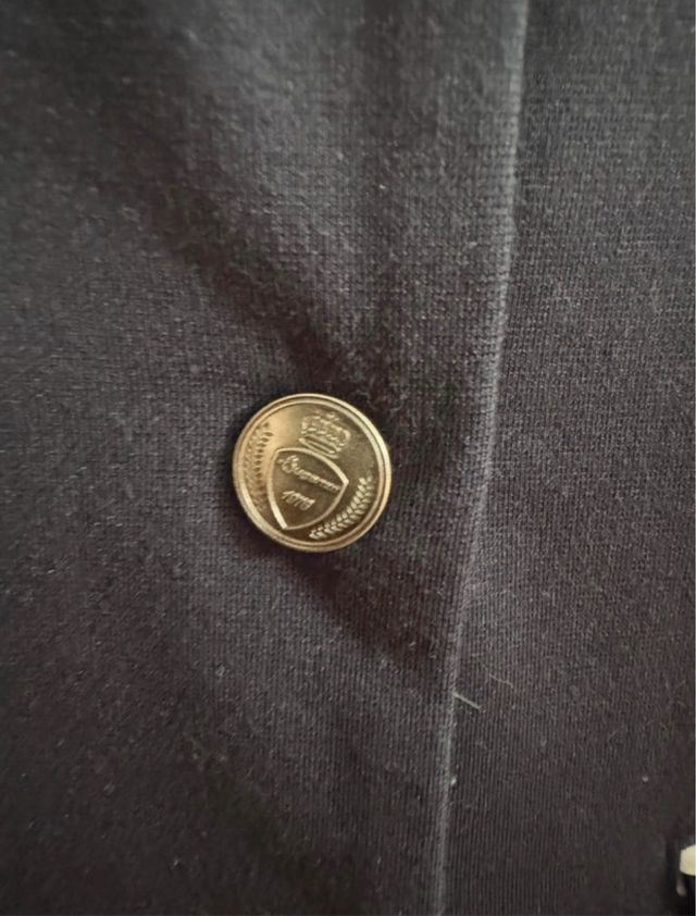 Americana concurso azul marino, talla 38