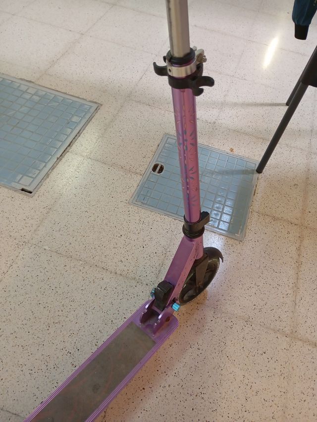 Patinete Tijuana  aluminio morado