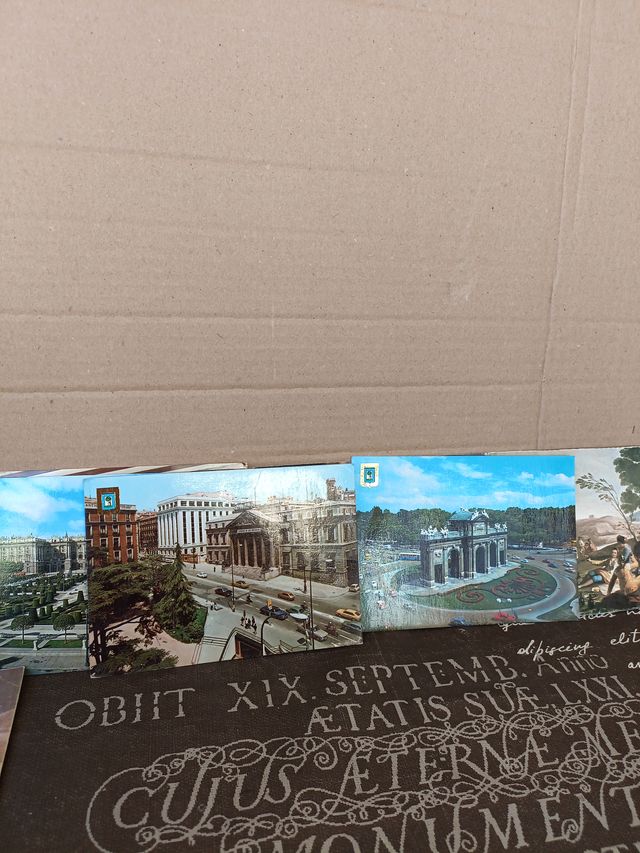 24x Cartoline antiche di Madrid degli anni 60-70-80