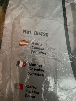 Disfraz Prisionero + Cadenas Talla Única