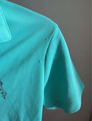 Polo equitación azul turquesa, 14 años