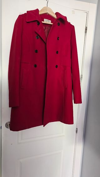 Chaqueta De Paño Trescuartos