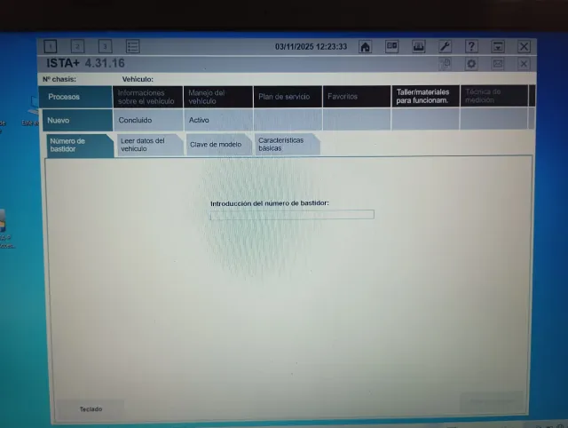 DIAGNOSTICO BMW ISTA