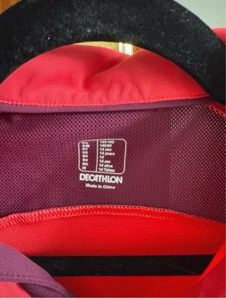 Polo equitación rosa fosforito, 14 años