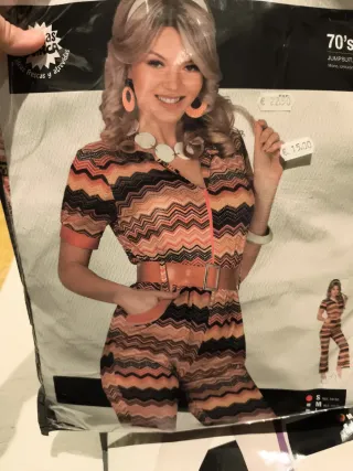 Disfraz Mono 70s Nuevo varias tallas