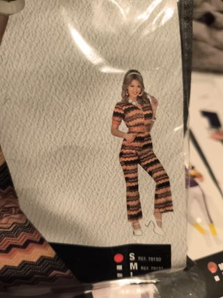 Disfraz Mono 70s Nuevo varias tallas