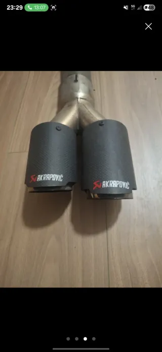 Tramo final Akrapovic Seat Leon FR Mk3