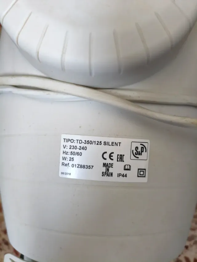 Extractor S&P TD-350 Silent